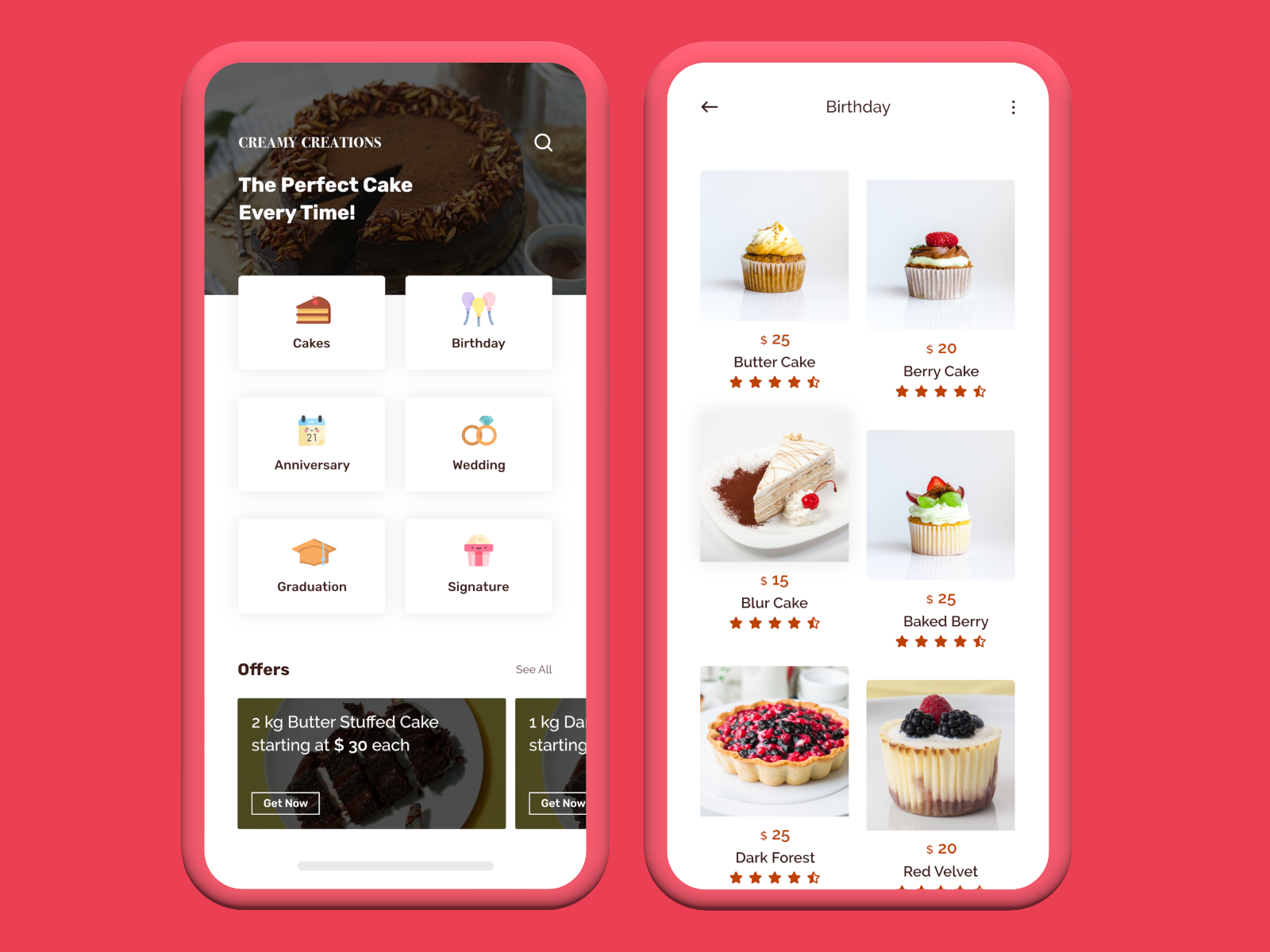 Cake App Projects | Photos, videos, logos, illustrations and branding on  Behance