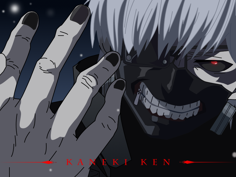 AnimeKen kanekis kaguneTokyo Ghoul Wall Décor Poster  Poster for Home   Poster for Office  Frame Not Included  Size A3 12 x 18 inchs  Paper  Print  TV Series