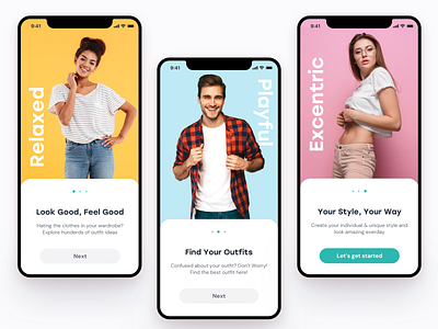 E-commerce Onboarding Screens dailyui ecommerce app fashion illustration login mobile mobile app design onboarding onboarding ui sketch ui