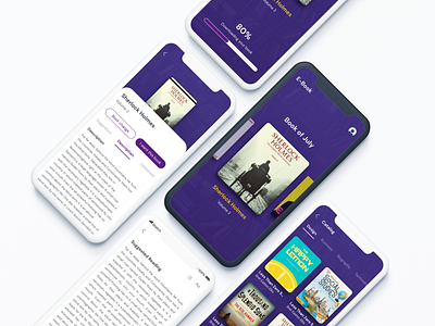 Ebook Reading App app dashboard design ebook ebook design ecommerce ios listing login mobile app design mobile ui mobileapp reading app shot sketch study ui user interface