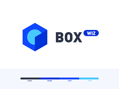 Wiz Box logo app brand icon logo ui