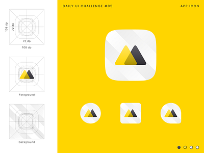 Daily UI Challenge #5 adaptive appicon dailyui icon material ui uidesign userinterface uxdesign