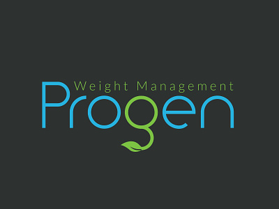 Logo concept for Progen brand and identity branding illustration logo logo design vector