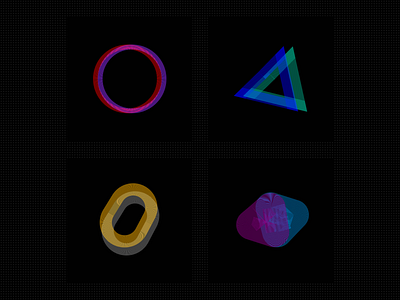 Random shapes @ 5AM colors graphic design graphics pattern pixels shapes