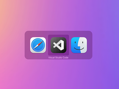 VS Code macOS Icon editor icon mac macos visual studio