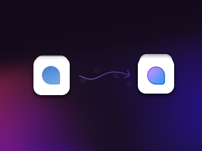 Kizie Icon update app branding gradient graphics icon logo