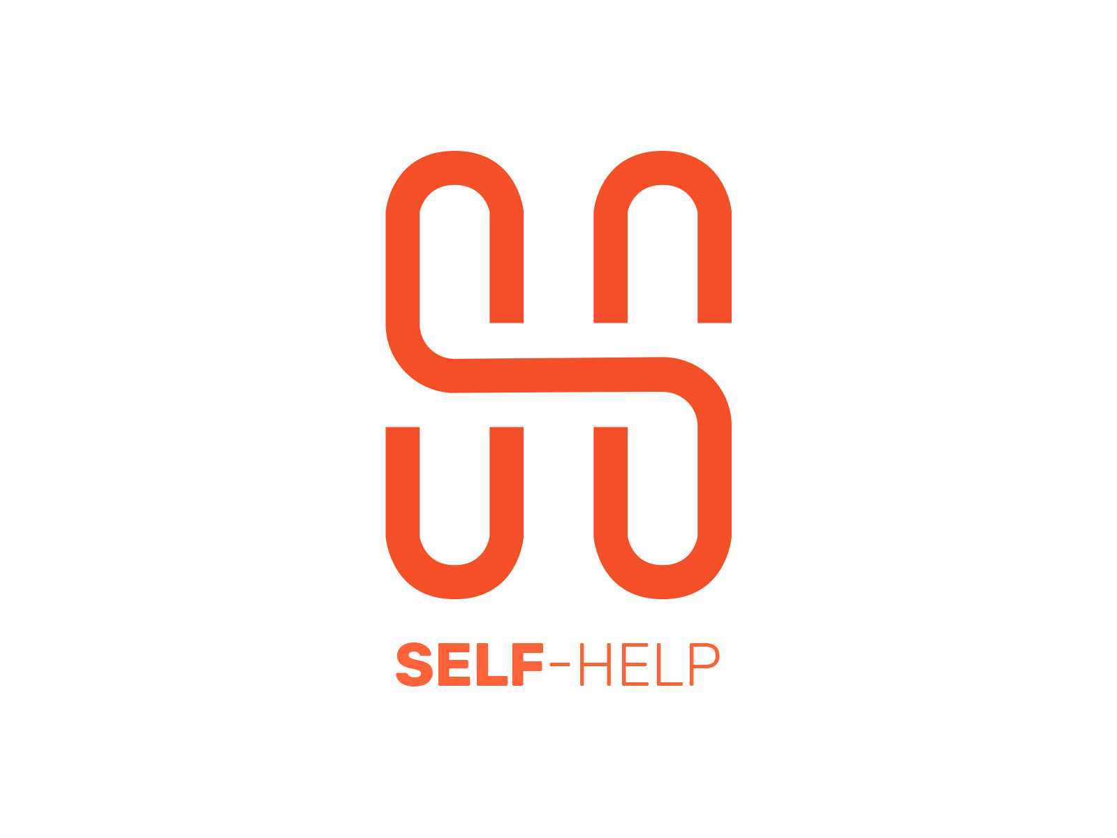 Dribbble - Self-help-logo.png by Rani Siddique