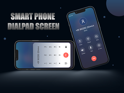 Smart Phone Dialpad Screen