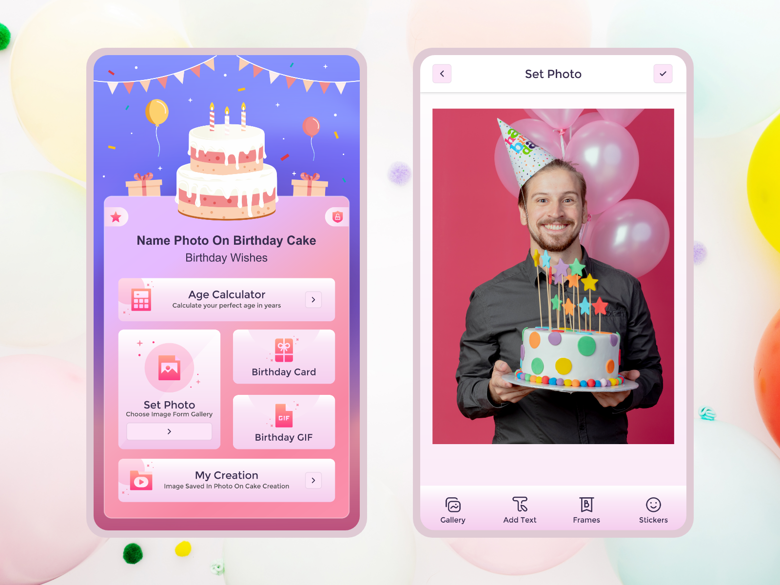 HAPPY BIRTHDAY APP by Jenish Bangali on Dribbble