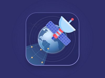 Satellite Frequency Finder Icon