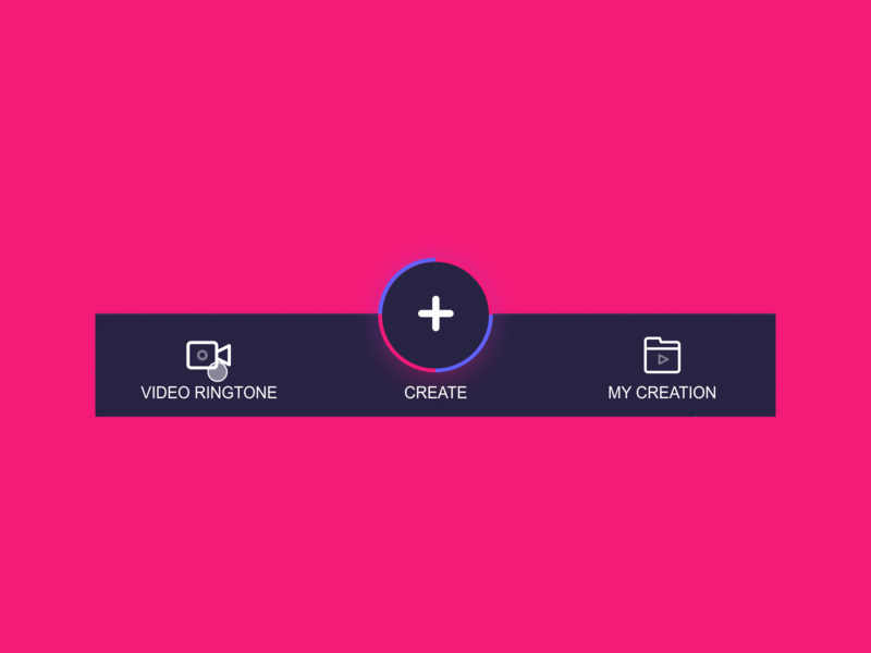 Tab bar button animation app branding design icon logo typography ui ux