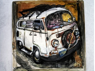 Rustybus vwbus volkswagen transporter kamper rust van bus