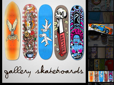 Skateboard graphics