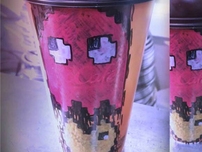 McPacman 8bit atari coffee ghost mccafe pacman