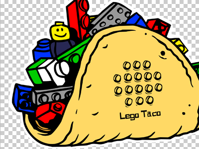 Legotaco legos mexican food plastic blocks tacos tortilla toys