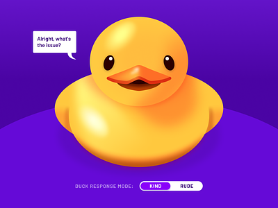 What the Duck? figma illustration microsite rubberduck rubberducking vector website
