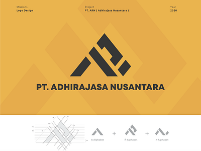 Logo PT ARN ( Adhirajasa Nusantara ) design designs icon logo logos logotype