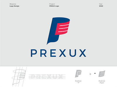 Logo Prexux branding design icon illustration logo logodesign logotype type typography vector