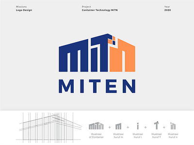 Logo MITN design illustration logo logodesign logotype type vector