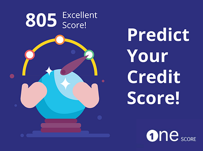 Credit Score credit score illustration onescore social media vector
