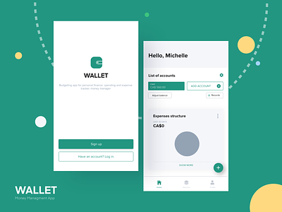 wallet-app redesign app app redesign logodesign money app ui