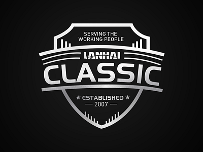 Classic badge icon logo 图标 设计