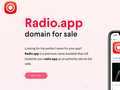 Radio.app - Domain for Sale radio