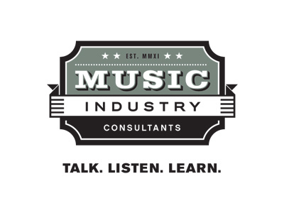 Music Industry Consultants concept logo