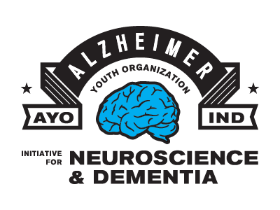 Alzheimer's Club Logo ayo dementia ind mental health neuroscience