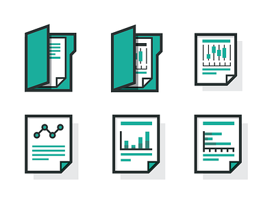 BenchSci icons - Set 4 branding experiment icon illustration publications science vector