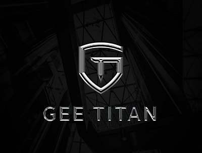 Gee Titan - Logo black branding car chrome classy elegant icon initial logo logo logo design logo mark luxury mark monochrome monogram monogram logo needlogo premium titan titans