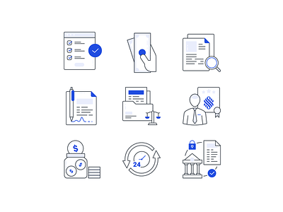 Icons app brand brand identity branding chat data funnel iconography icons illustrations lineart results service startup ux
