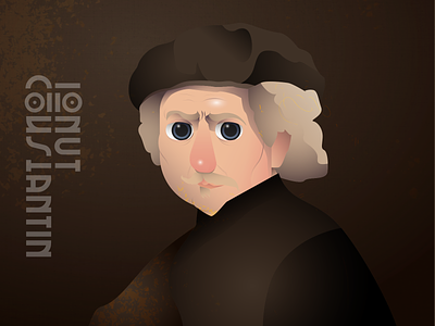 Rembrandt character design design illustration illustrator rembrandt vector