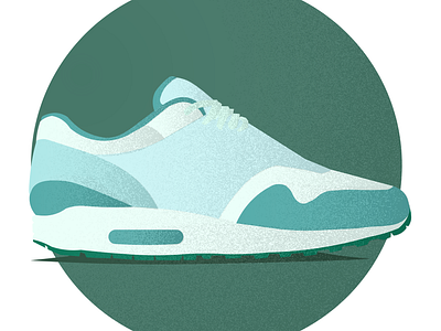 Air Max Icon airmax design icon illustration illustrator nike sneaker texture vector