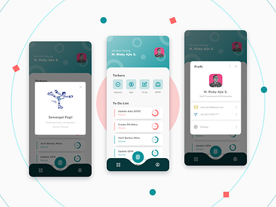 #Exploration | Hana App app clean design flat minimal mobile ui ux vector