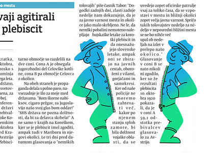 Digital Editorial illustration