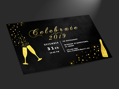 New Year Party Invitation