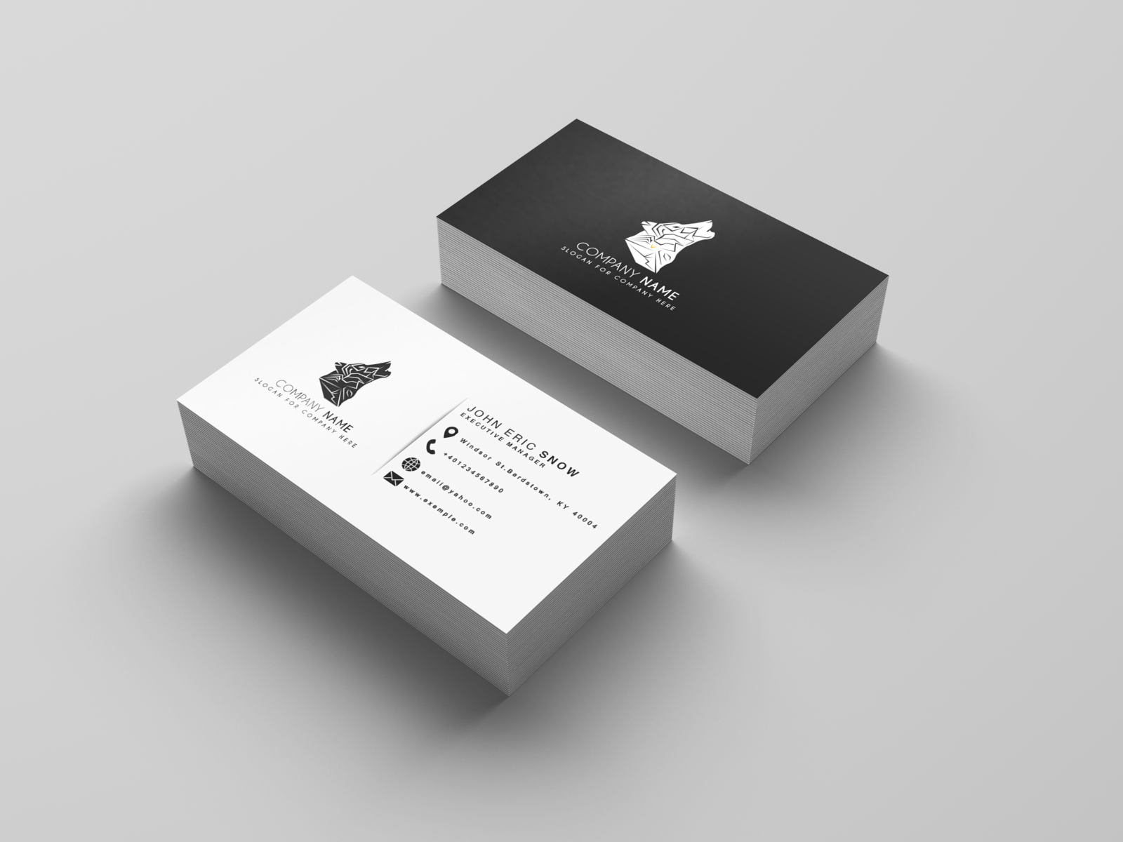 Visit Card 4 by Avanty.Works on Dribbble