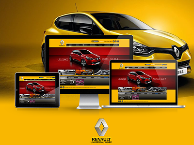 Renault redesign renault webdesign yiolo