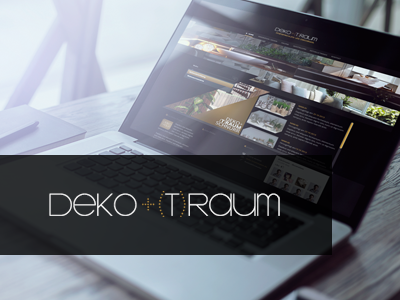 Minidekotraum design interior reunion template webdesign wordpress