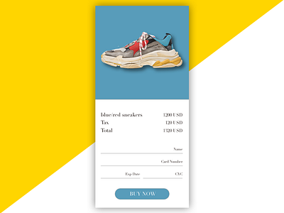 DailyUI 002 :: Payment page app branding dailyui dailyui002 design skech ui ui 100