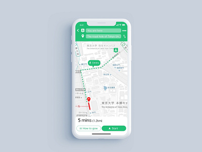 DailyUI 020 :: Location Tracker