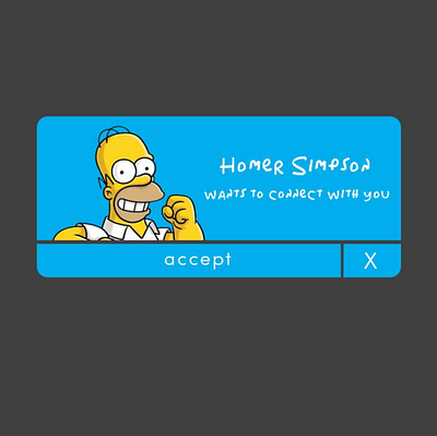 Homer Simpson confirmation message confirmation design game game app homer simpson simpsons ui