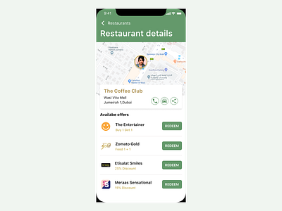 Offers & discounts app design app discount dubai figma loyalty mobile mobile app offer points redemption uae ui ui ux ui design ux