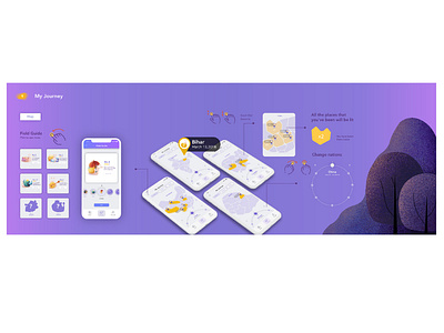 donation snail app illustration design ui ux