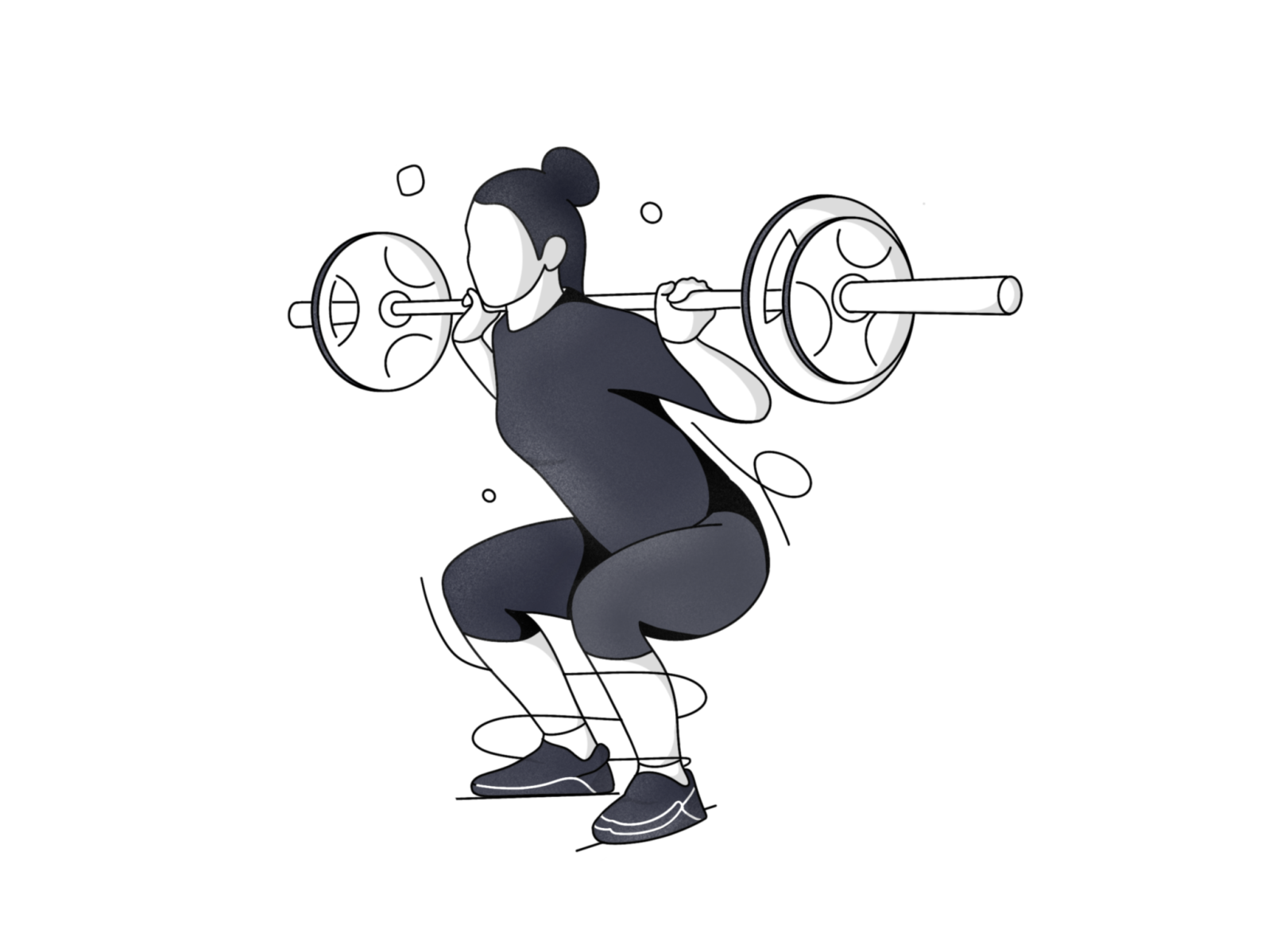 Weight lifting by 🏅Chandan Mishra on Dribbble