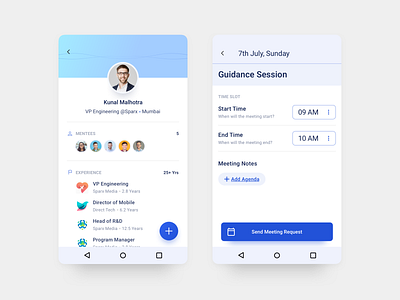 Thread - Android App Design - 8 android app design flat illustration interface material ui minimal mobile onboarding sketch typography ui user experience user interface ux