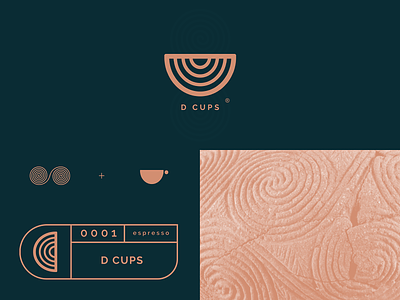 D Cups Branding brand identity branding coffee cups graphic design inspiration logo design product design