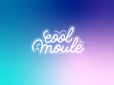 Cool de la moule ? beach colors cool design graphicdesigner illustration illustrator logo sea typography vector web webdesign