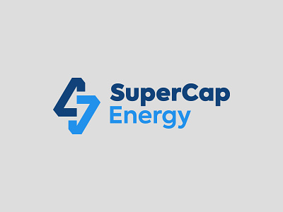 supercap energy artist brand branding creative design dribbble energy letter s logo logo mark logodesign modern negative space simple unique logo vector